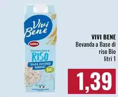 Viver bene - Bevanda A Base Di Riso Bio