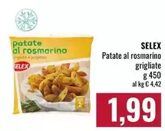 Selex - Patate Al Rosmarino Grigliate
