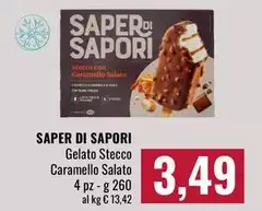 Saper di sapori - Gelato Stecco Caramello Salato