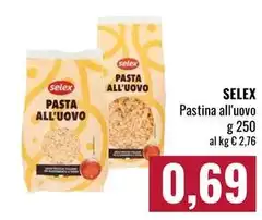 Selex - Pastina All'Uovo Selex - Pastina All'Uovo