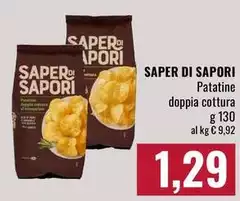 Saper di sapori - Patatine Doppia Cottura