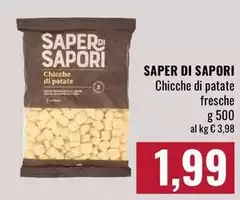 Saper di sapori - Chicche Di Patate Fresche