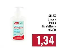 Selex - Sapone Liquido Disinfettante Selex - Sapone Liquido Disinfettante