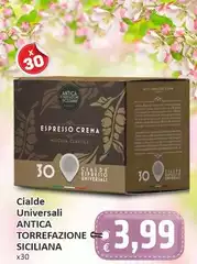 Espresso - Cialde Universali Antica Torrefazione Siciliana Espresso - Cialde Universali Antica Torrefazione Siciliana
