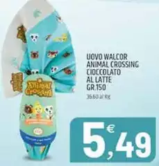 Walcor - Uovo Animal Crossing Cioccolato Al Latte Walcor - Uovo Animal Crossing Cioccolato Al Latte