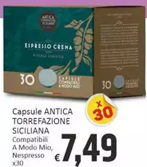 Espresso - Capsule Antica Torrefazione Siciliana Espresso - Capsule Antica Torrefazione Siciliana