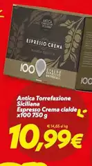 Antiche torri - Siciliana Espresso Crema Cialde Antiche torri - Siciliana Espresso Crema Cialde