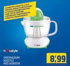 Houstyle - Spremiagrumi Mod.sad8005b Houstyle - Spremiagrumi Mod.sad8005b