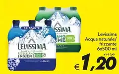 Levissima - Acqua Naturale/frizzante