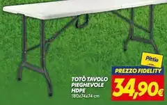 Toto Tavolo Pieghevole