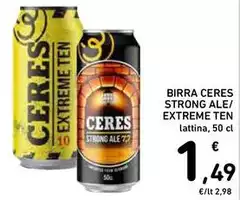 Ceres - Birra Strong Ale/ Extreme Ten