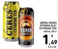 Ceres - Birra Strong Ale/ Extreme Ten