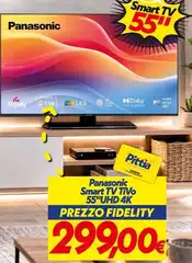 Panasonic - Smart Tv Tv 55"uhd 4k