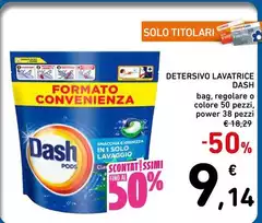 Dash - Detersivo Lavatrice Dash - Detersivo Lavatrice