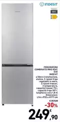 Indesit - Frigorifero Combinato NK5 82A