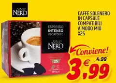 Sole - Caffè In Capsule Compatibili A Modo Mio X25