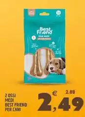 Best Friend - 2 OSSI Medi  Per Cani