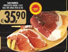 San daniele - Prosciutto Crudo D.O.P. Dall Ava Senza Osso