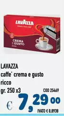 Lavazza - Caffe' Crema E Gusto Ricco Lavazza - Caffe' Crema E Gusto Ricco