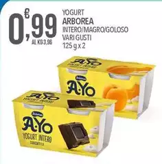 Arborea - Yogurt Intero/Magro/Goloso