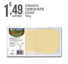 Edamer - Formaggio Cuor Di Fette