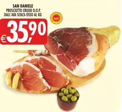 San daniele - Prosciutto Crudo D.O.P. Dall' Ava Senza Osso Al Kg