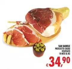 San daniele - Prosciutto Crudo Disossato 18 Mesi