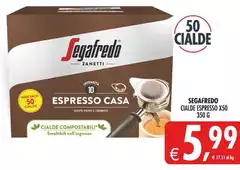 Segafredo - Cialde Espresso X50 Segafredo - Cialde Espresso X50