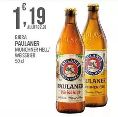 Paulaner - Birra Weissbier Paulaner - Birra Weissbier