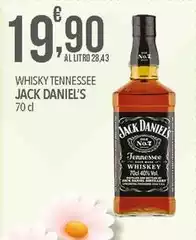 Jack Daniels - Whisky Tennessee Jack Daniels - Whisky Tennessee