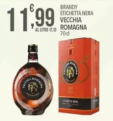 Vecchia romagna - Brandy Etichetta Nera