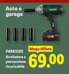 Parkside - Avvitatore A Percussione Ricaricabile