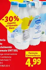 Latteria - Latte Parzialmente Scremato UHT XXL