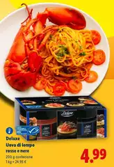 Deluxe - Uova Di Lompo Rosse E Nere