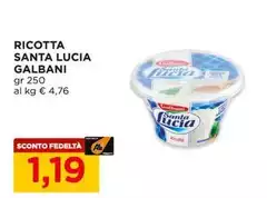 Galbani - Ricotta Santa Lucia Galbani - Ricotta Santa Lucia