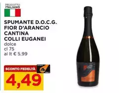 Cantina Colli Euganei - Spumante D.O.C.G. Fior D'Arancio Cantina Colli Euganei - Spumante D.O.C.G. Fior D'Arancio