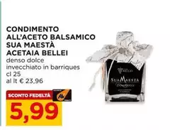Acetaia Bellei - Condimento All'Aceto Balsamico Sua Maesta Acetaia Bellei - Condimento All'Aceto Balsamico Sua Maesta