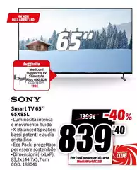 Sony - Smart TV 65" 65X85L
