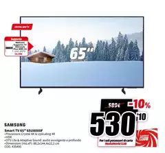 Samsung - Smart TV 65" 65U800F