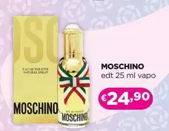 Moschino - Edt 25 Ml Vapo