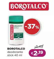 Borotalco - Deodorante Stick