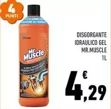 Mr muscle - Disgorgante Idraulico Gel