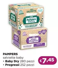 Pampers - Salviette Baby Baby Dry/Progressi