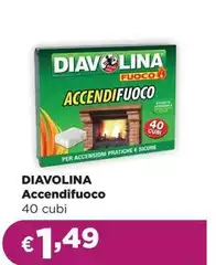 Diavolina - Accendifuoco Diavolina - Accendifuoco