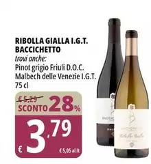 Baccichetto - Ribolla Gialla I.G.T.