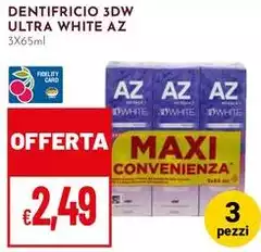 Az - Dentifricio 3DW Ultra White Az - Dentifricio 3DW Ultra White