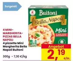 Buitoni - Pizzas Bella Napoli 4 Pizzette Mini Margherita Bella Napoli