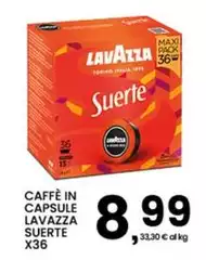 Lavazza - Caffè In Capsule  Suerte