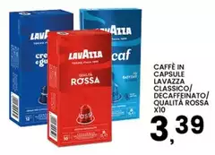 Lavazza - Caffè In Capsule  Classico/Decaffeinato/Qualità Rossa