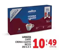Lavazza - Caffè Crema E Gusto Ricco Lavazza - Caffè Crema E Gusto Ricco